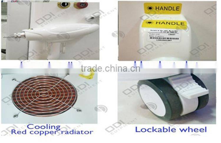 Best tattoos removal 532nm and 1064nm yag laser tip heads