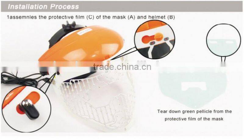 New whitening & Moisturizing professional led facial mask