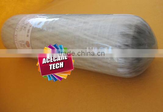 4.7L composite cylinder fully wrapped carbon fiber gas cylinder breathing cylinder