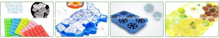 Bar Party Jelly Chocolate Silicone Shark Fin Ice Cube Maker Tray