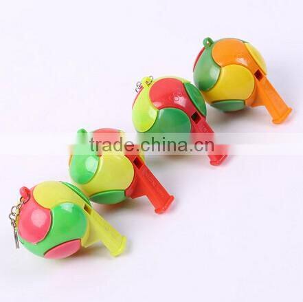 funny plastic toy whistle