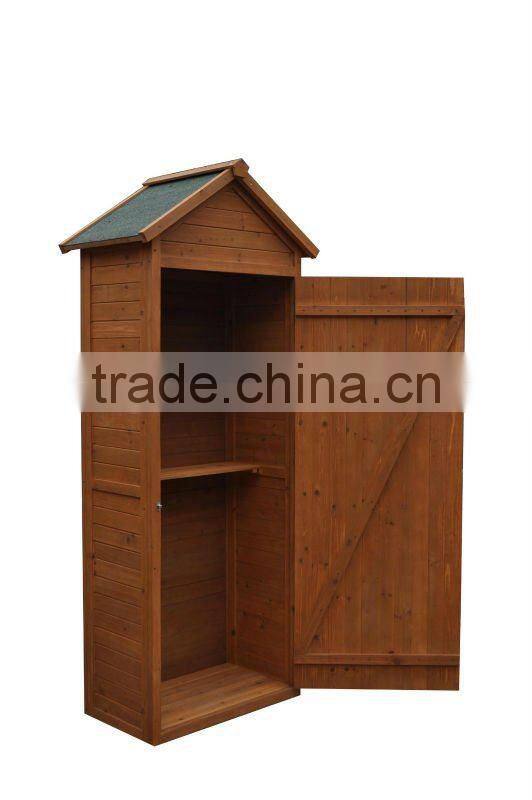 2016 hot portable made in China wooden garden storage