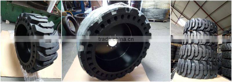 Agricultural tyre good price 14.00x24,17.5x25 skid steer loader solid otr tires with long life
