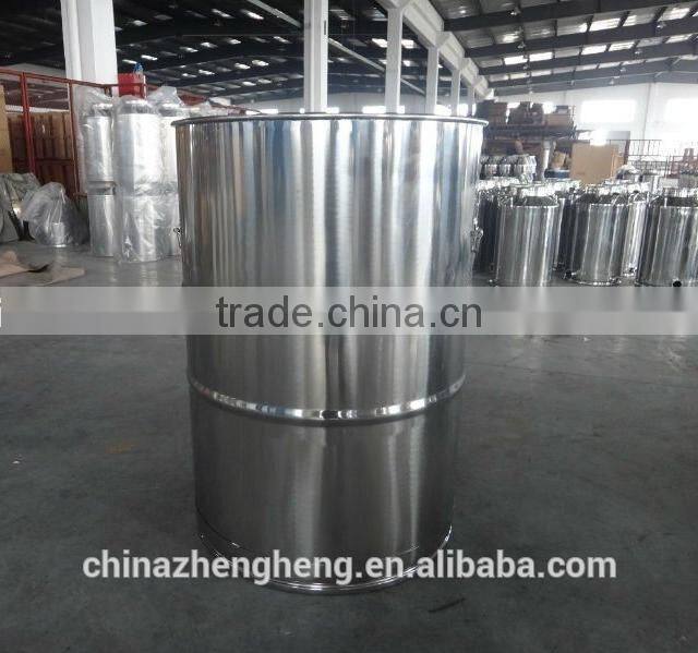 200L stainless steel drum / oil barrel / bucket