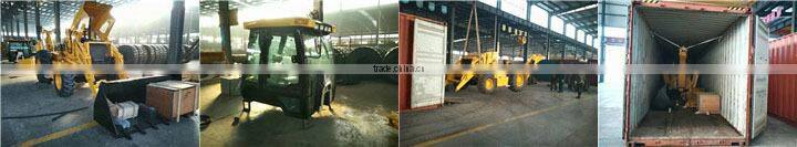 High quality 422F articulated 4x4 backhoe loader