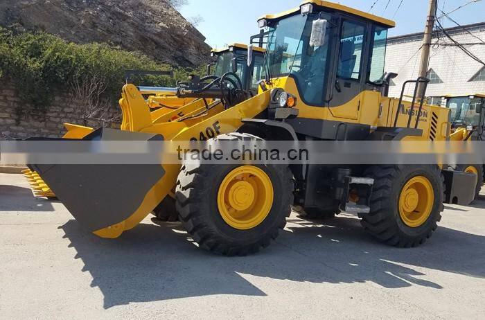 2 cubic bucket 3.1 meters dump height 4 ton front end loader prices AS940F