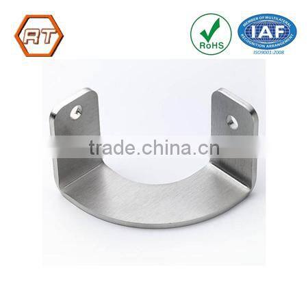 aluminum brushed laser cutting machine parts