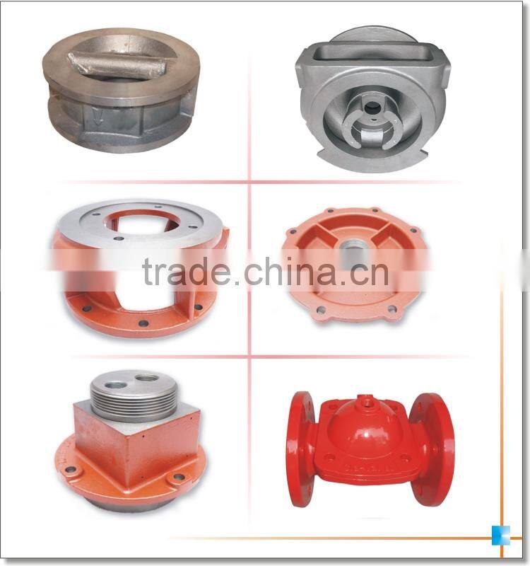 OEM best price industry casting parts/High Quality Cross-over Bend Anodizing Casting Part/Magnetic Valve Steel Casting Part