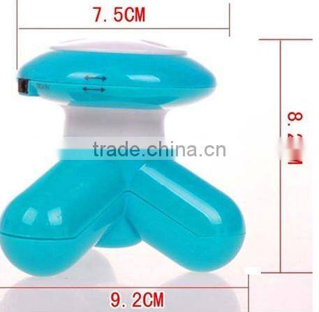 Mini USB Triangle shape electric physical vibrating body masager