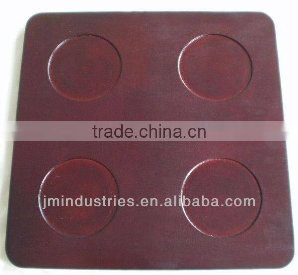 Hot-sales Antique Wooden Tea Tray for Four Cups.