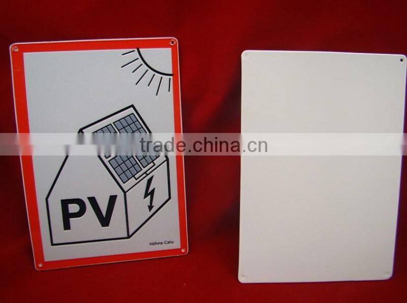 Screen Printing advertising pvc sign