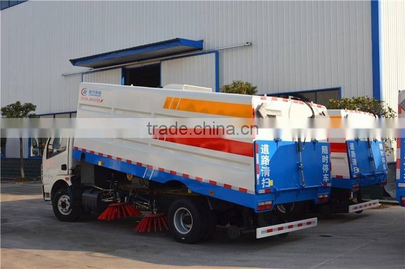 Cheap price DFAC 4*2 road clean truck for sale