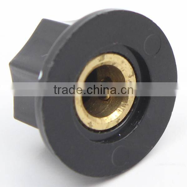 Plastic Fluted 'MXR' style colorful pointer knob