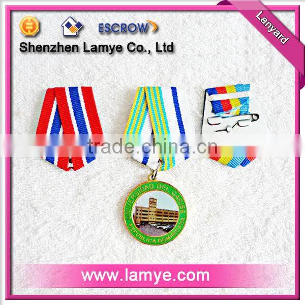 Azo Free ribbon pins medal