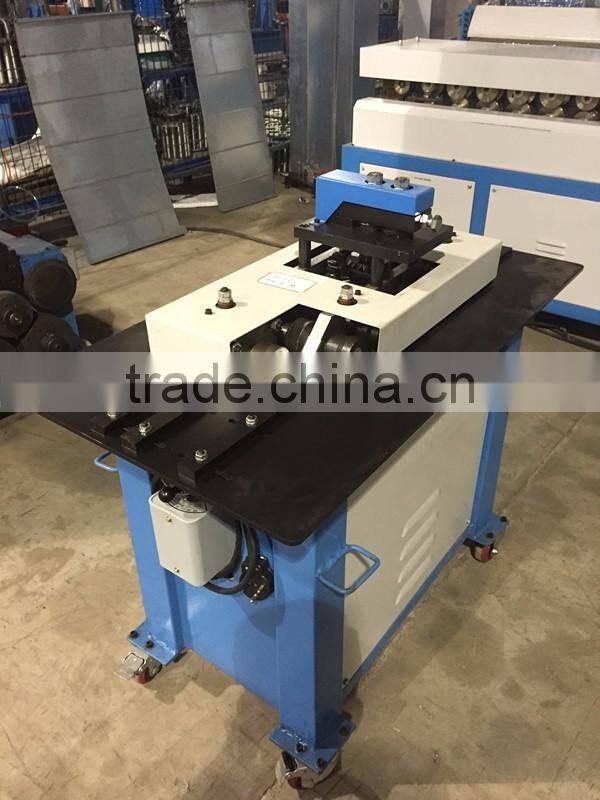 Air duct pittsburgh lock former machine LC-12DR