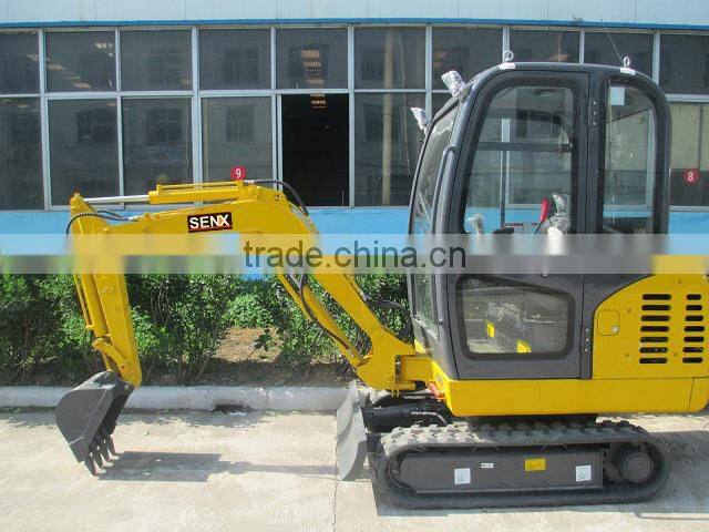 Chinese brand mini excavator JCT18-9C with Parkins engine