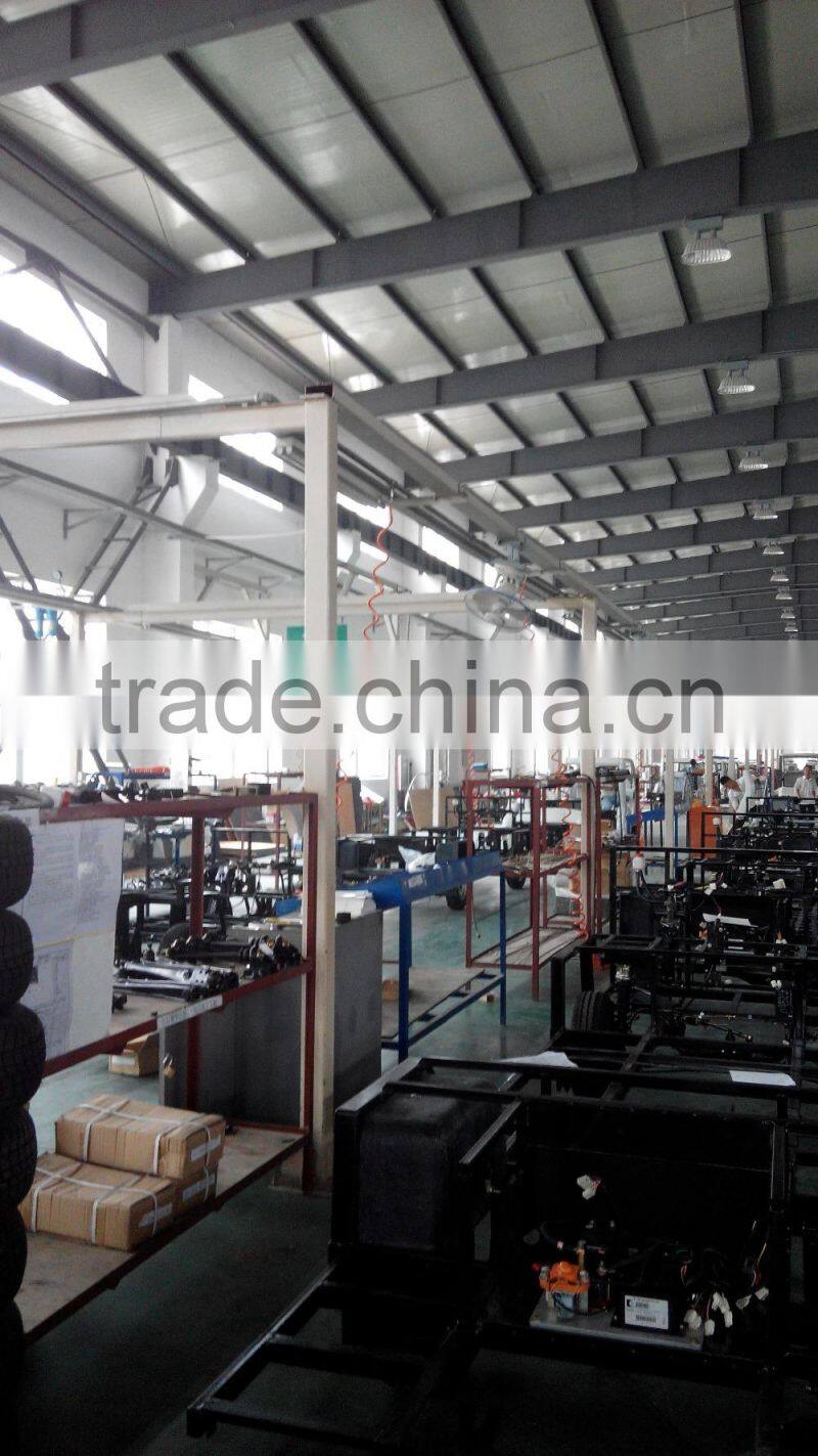 Electric car manufacturing assembly line