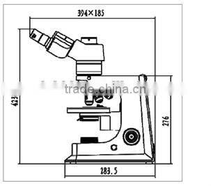 medical/clinical/ lab electric polarizing microscope
