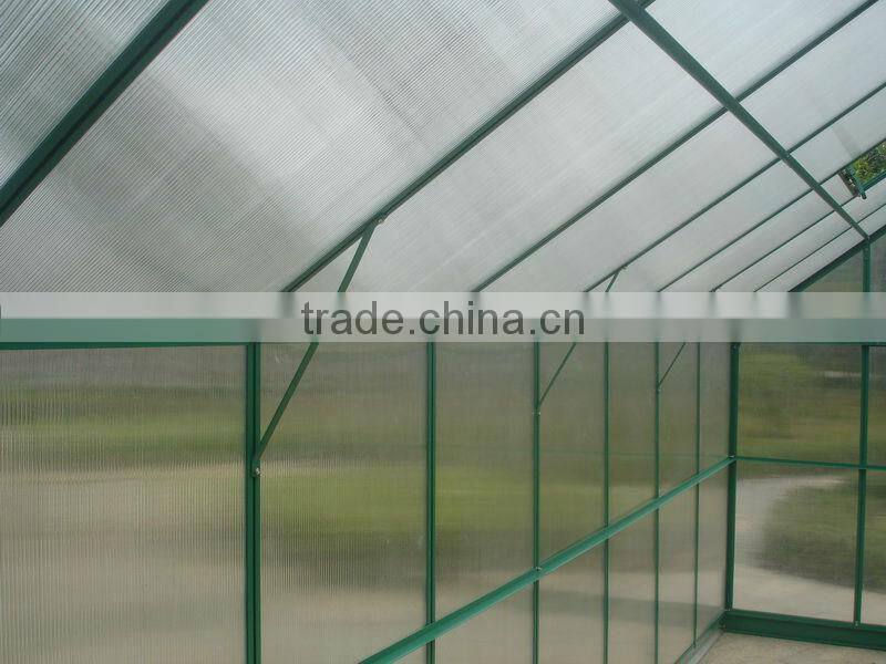 professional modular polycarbonate greenhouse gardening supplies (HX65124G-1)