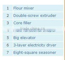 Automatic Stainless Steel Core Filling Puffing Food Making MachineJinan DaYi Extrusion Machinery