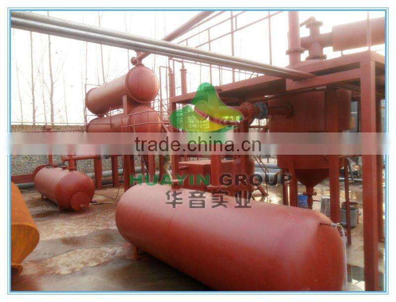 latest technology used tyre recycling equipment to crude oil