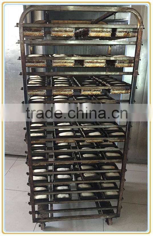 stainless steel bakery bread rack dolly Toast loaf pullman bread Rack