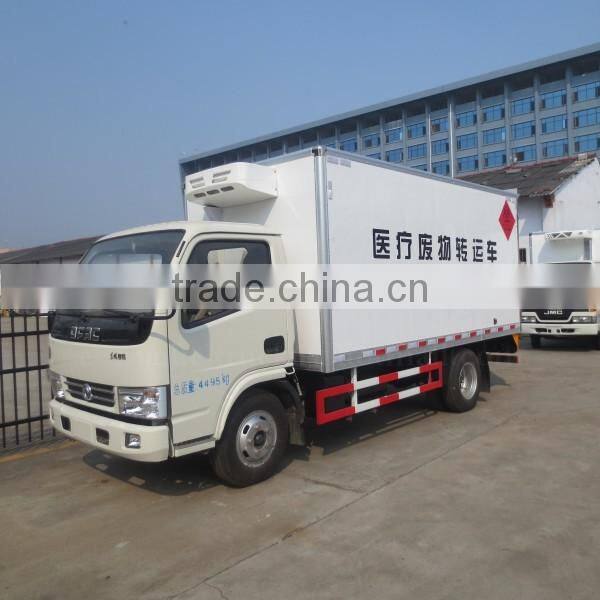 95hp 4*2 DONGFENG Hospital Waste Transport Truck 3ton