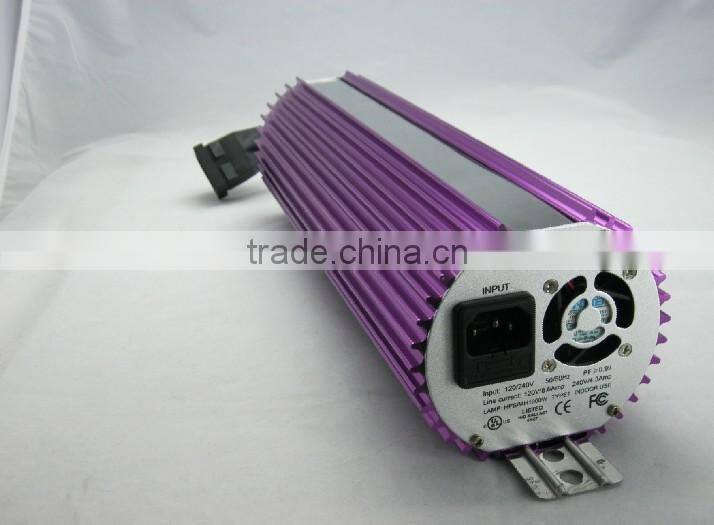 digital electronic ballast for hydroponics grow light reflectors