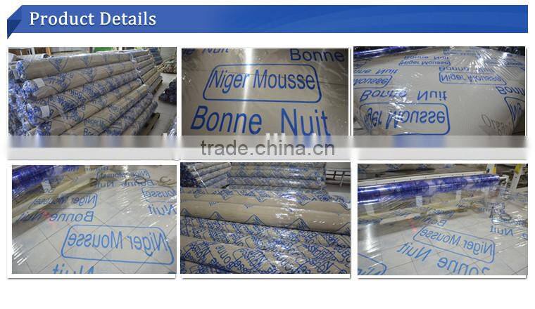 China Well tenacity PVC printing mattress packing film