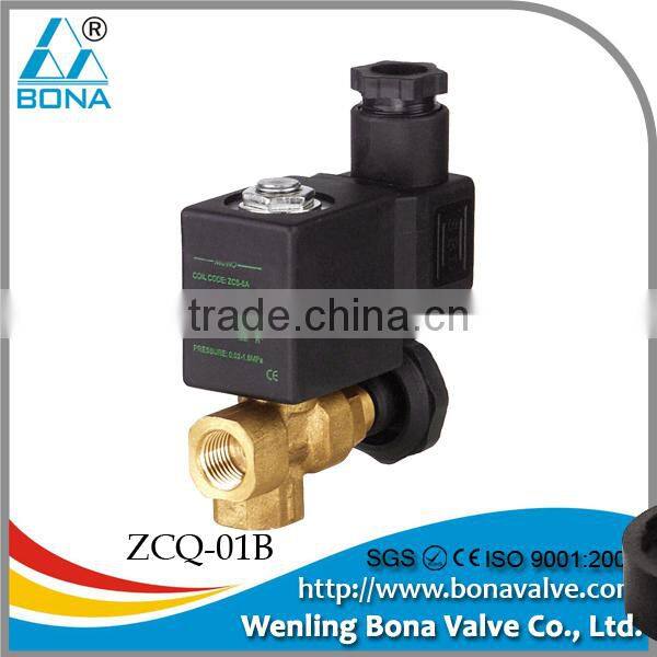 Wenling Bona Valve Flow Control Steam/Water ZCQ-01B Brass Solenoid Valve