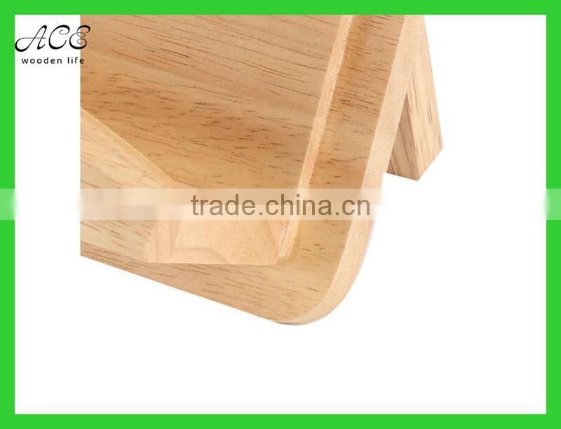 wooden cook book stand