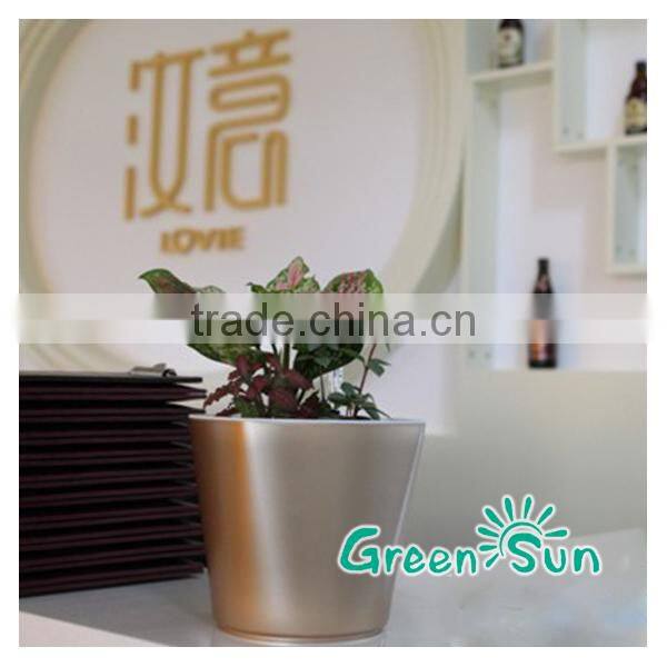 cheap wooden flower pot