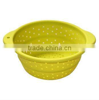 New Refreshing Silicone Vegetable Basket With Filterable Function