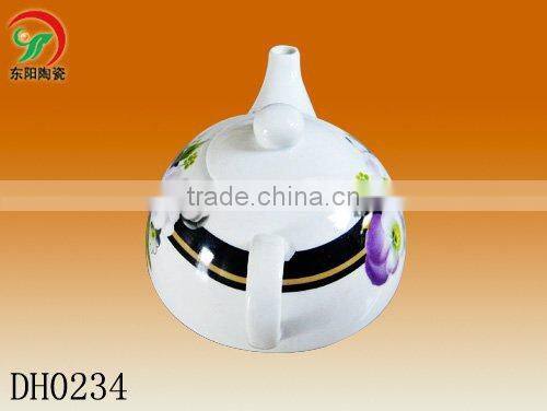 wholesale porcelain chaozhou porcelain teapot with custom logo