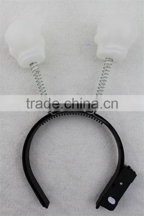 Halloween Lighted Flashing led headband skull hairband