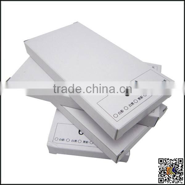 High Quality mobile phone case white paper box cover packaging for iphone 6, custom printed paper box