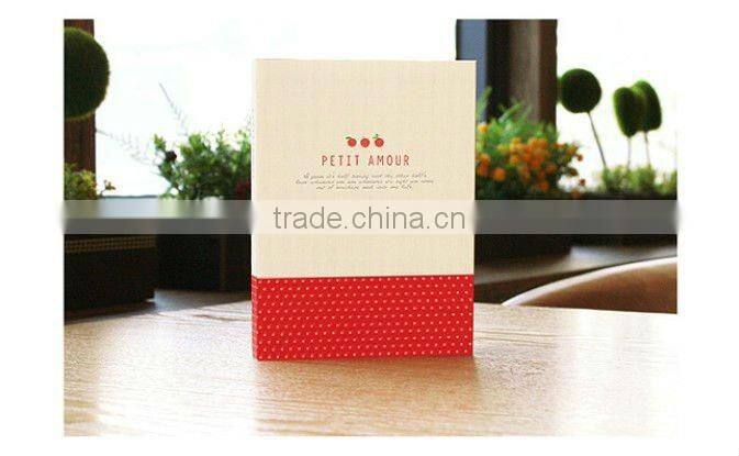 Supply small order fashion cute notebook