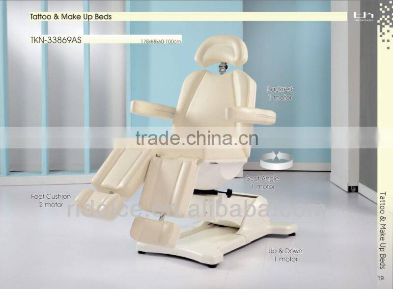 Tattoo & Make Up Electric Beauty Bed electric spa bed used electric massage table TKN-33869AS