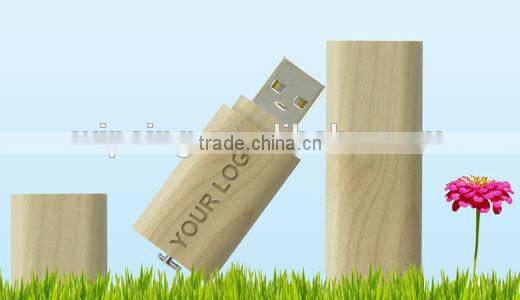 custom OEM wooden USB flash memory, engraved wooden driver