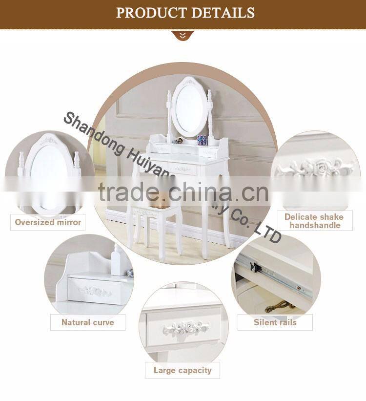 modern design cheap dressing table with almirah