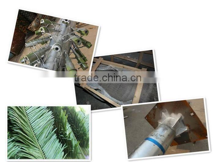 cheap steel palm tree decorative outdoor palm trees sale