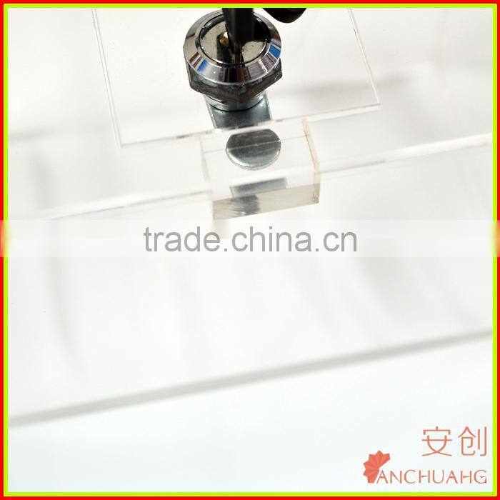Wholesale Acrylic donation box/vote box with lock