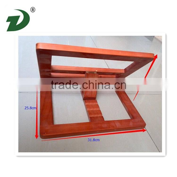 High Quality Pine Wood Stand for iPad, Wood Holder for Tablet PC