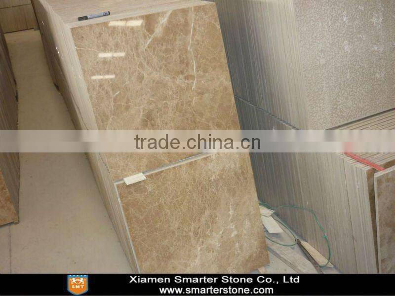 Spain Light Emperador Marble Composite Tile-Composite Floor Tile