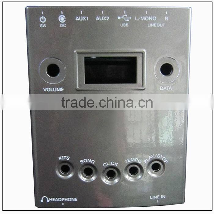 china ABS injection electronic drum plastic part