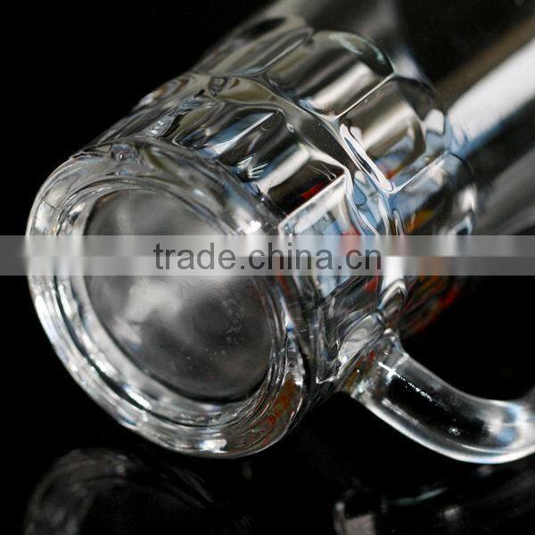 Stable machine prssed glasses beer mug for bar use