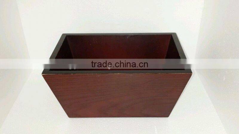 Decorative Brown Simple Flower Box Wood CN