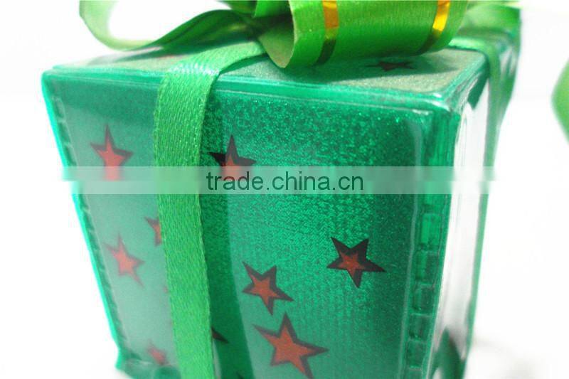 hot sale wholesale Christmas decoration acrylic led gift box