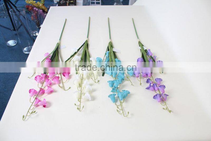 Artificial Flowers Silk Fabric Campanula Alibaba China