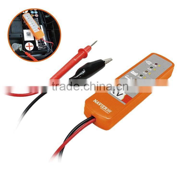 Simple operation 6V 12V battery tester car alternator tester battery voltage tester